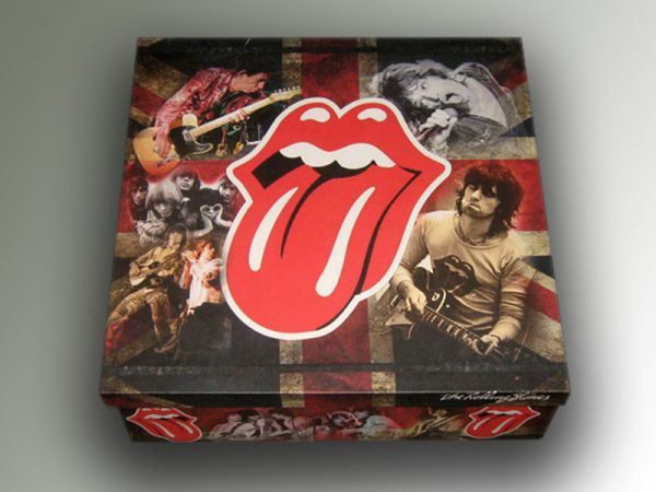 Caixa Grande Porta Treco Rolling Stones