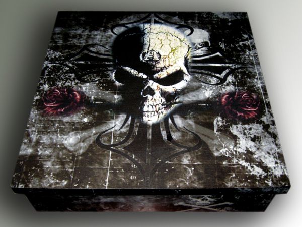 Caixa Porta Trecos Skull