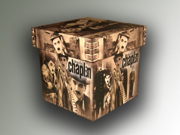 Caixa Porta Caneca ou Trecos Chaplin