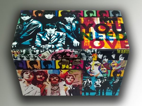 Baú Beatles Pop Art