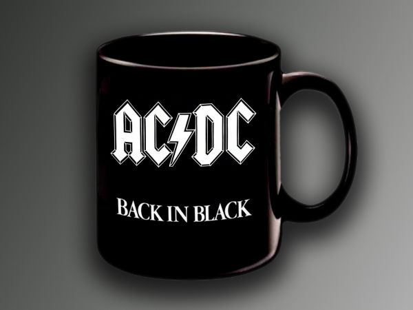 Caneca Back in Black